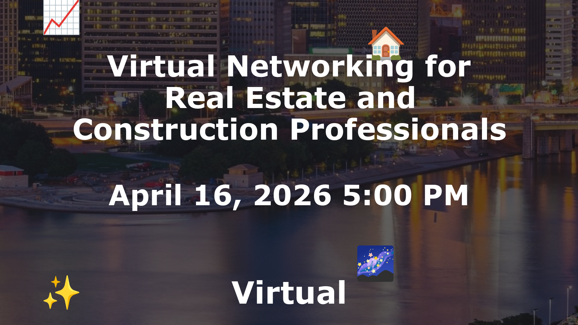 Virtual Networking for Real Estate and Construction Professionals event image